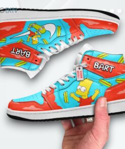 Bart Simpson Simpsons Jordan 1 High – Custom Sneaker Bart Simpson Simpsons Jordan 1 High – Custom Sneaker