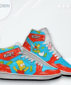 Bart Simpson Simpsons Jordan 1 High – Custom Sneaker Bart Simpson Simpsons Jordan 1 High – Custom Sneaker