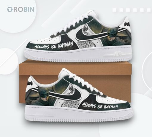 Batman Air Force 1 Shoes   DC Comics Inspired Design
