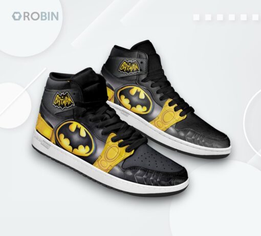 Batman Jordan 1 High – Superhero Design Sneakers