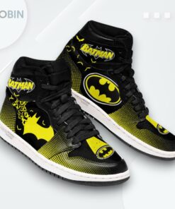 Batman Jordan 1 High – Superhero Print Sneakers Batman Jordan 1 High – Superhero Print Sneakers