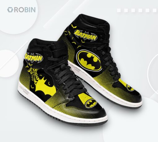 Batman Jordan 1 High – Superhero Print Sneakers