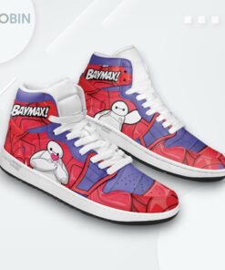 Baymax Superhero Jordan 1 High – Custom Sneakers Baymax Superhero Jordan 1 High – Custom Sneakers