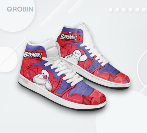Baymax Superhero Jordan 1 High – Custom Sneakers