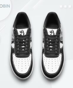 Beyoncé Black & White Cowboy Graphic Air Force 1 Sneakers