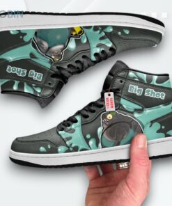 Big Shot Splatoon Jordan 1 High Sneakers Custom For Fans Big Shot Splatoon Jordan 1 High Sneakers Custom For Fans