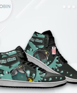 Big Shot Splatoon Jordan 1 High Sneakers Custom For Fans Big Shot Splatoon Jordan 1 High Sneakers Custom For Fans
