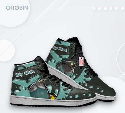 Big Shot Splatoon Jordan 1 High Sneakers Custom For Fans