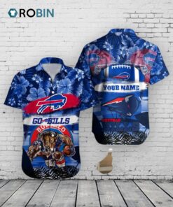 Bills Mascot Hawaiian Shirt –  NFL Football Aloha Shirt