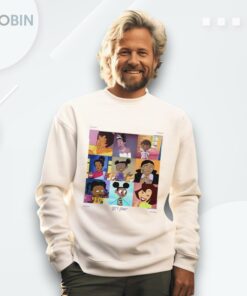 Black Girls Cartoon Grl Pwr Shirt