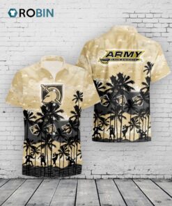 Black Knights Hawaiian Shirt –  Palm Tree Print Black Knights Hawaiian Shirt –  Palm Tree Print
