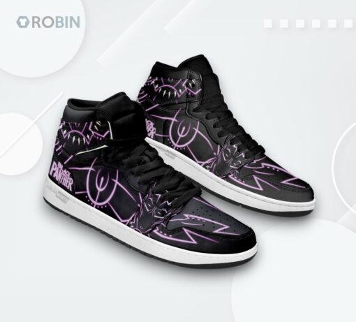 Black Panther Custom Jordan 1 High – Superhero Sneakers