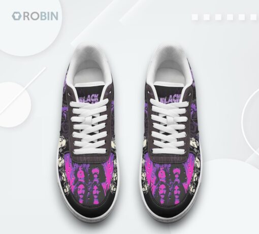Black Sabbath Paranoid Graphic Air Force 1 Sneakers for Music Fans