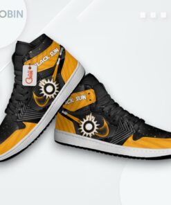 Black Sun Custom Jordan 1 High – Unique Fan Sneakers Black Sun Custom Jordan 1 High – Unique Fan Sneakers