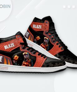 Blaze Skin Jordan 1 High – Custom Game Character Sneakers