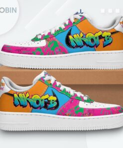 Blockhead Forever Air Force 1 Shoes for Kids   New Kids On The Block Design