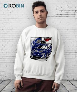 Blue Sports Car Shirt