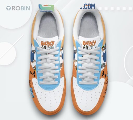 Bluey & The Nightmare Before Halloween Air Force 1 Shoes   Booey Design