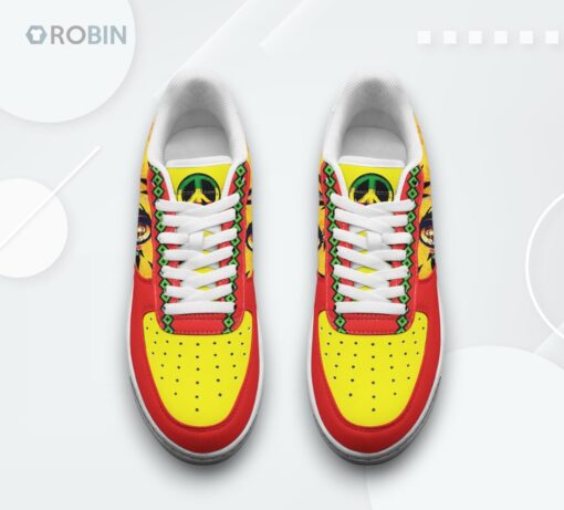 Bob Marley One Love Air Force 1 Shoes   Legendary Design for Fans