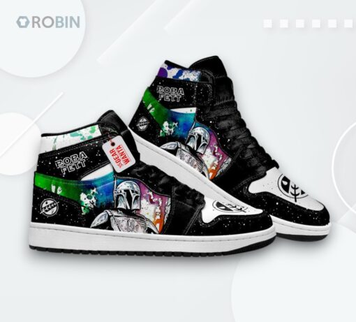 Boba Fett Custom Jordan 1 High – Star Wars Sneakers