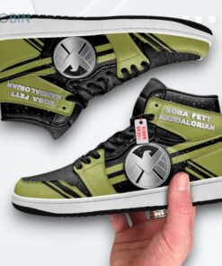 Boba Fett Mandalorian Jordan 1 High – Custom Star Wars Sneakers Boba Fett Mandalorian Jordan 1 High – Custom Star Wars Sneakers