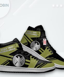 Boba Fett Mandalorian Jordan 1 High – Custom Star Wars Sneakers