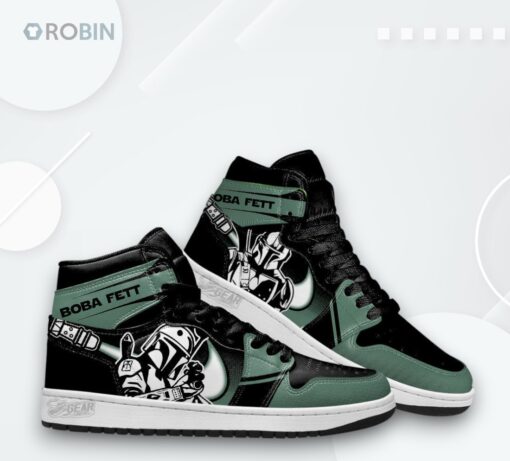 Boba Fett Star Wars Jordan 1 High – Custom Sneakers
