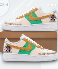 Bojack Horseman Air Force 1 Shoes   Cartoon Series Fan Design