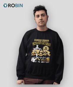 Boston Bruins End Of An Era Player Signatures Shirt