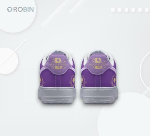 Bridgeton Spill The Tea Printed Design Air Force 1 Sneakers