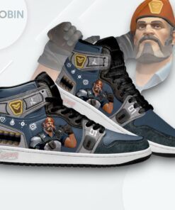 Brimstone Valorant Jordan 1 High – Custom Agent Sneakers Brimstone Valorant Jordan 1 High – Custom Agent Sneakers