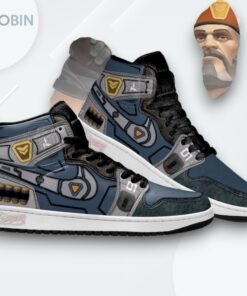 Brimstone Valorant Jordan 1 High – Gamer Sneakers Gift