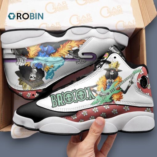 Brook Jordan 13 Graphic Print Sneakers – Stylish & Comfortable Athletic Shoes