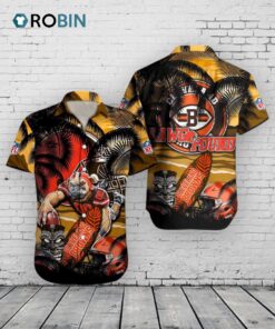 Browns Hawaiian Shirt –  NFL Aloha Football Fan Gift