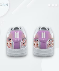 BTS Butter Love Air Force 1 Shoes   Stylish Printed Design Sticker Sneakers