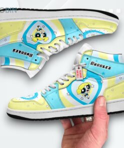 Bubbles Powerpuff Girls Jordan 1 High – Custom Sneakers Bubbles Powerpuff Girls Jordan 1 High – Custom Sneakers