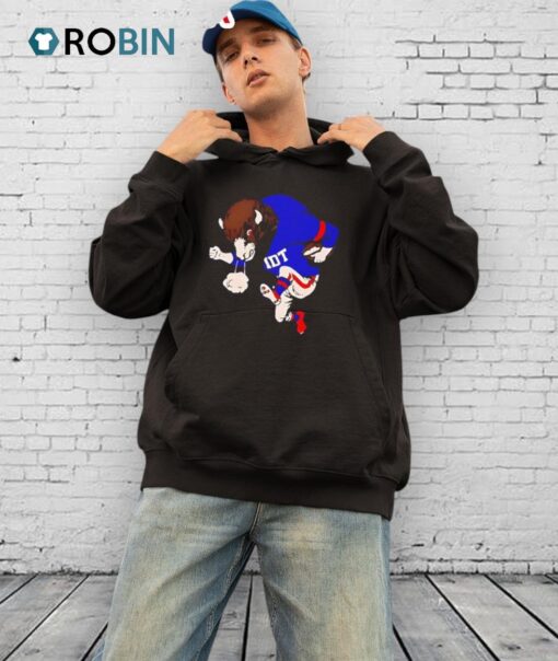 Buffalo Mascot Furious Shirt
