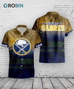 Buffalo Sabres Hawaiian Shirt –  Personalized NHL Floral Aloha
