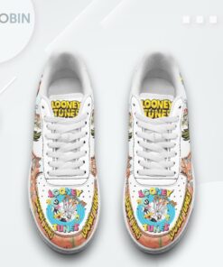 Bugs Bunny Air Force 1 Shoes Looney Tunes Graphic Design Sneakers Bugs Bunny Air Force 1 Shoes Looney Tunes Graphic Design Sneakers