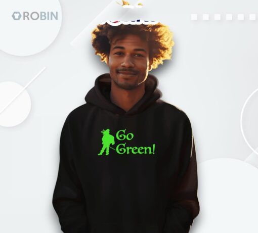 Cavaliers Go Green Standing Man Shirt