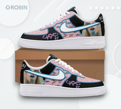 Camila Cabello XOXO I Luv It Album Air Force 1 Shoes   Unique Printed Design