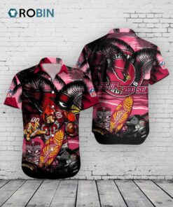 NFL Team Cardinals Hawaiian Shirt Football Aloha Print