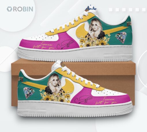 Carrie Underwood ‘I Wanna Fall For You’ Graphic Air Force 1 Shoes