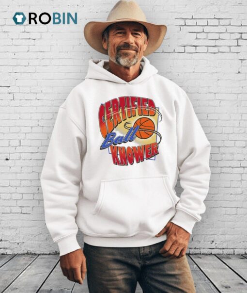 Certified Ball Knower Basketball Shirt