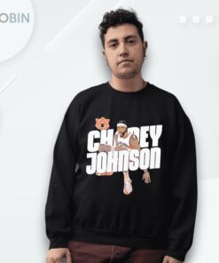 Chaney Johnson Auburn Basketball Cartoon Shirt
