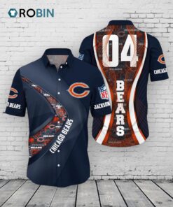 Chicago Bears Hawaiian Shirt –  Super Bowl LIX Custom Tropical NFL
