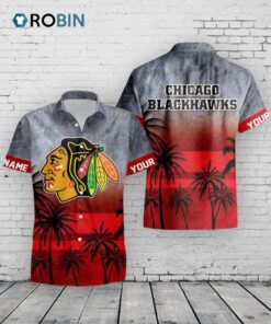 Chicago Blackhawks Hawaiian Shirt –  Personalized NHL Aloha