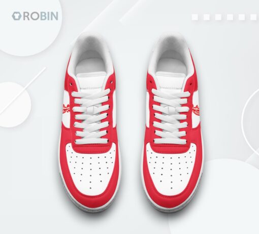 Chick fil A Air Force 1 Shoes   Unique Food Fan Design