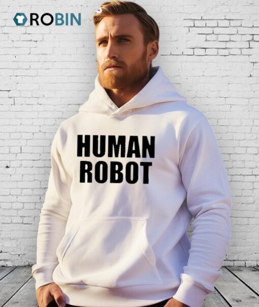 Chris Brown Human Robot Shirt