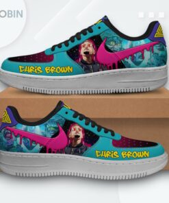 Chris Brown Under The Influence Air Force 1 Shoes   Unique Fan Design Chris Brown Under The Influence Air Force 1 Shoes   Unique Fan Design